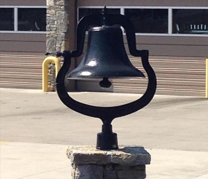 Local church bell cleaned after fire damage